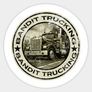 Bandit Trucking 1977 Sticker
